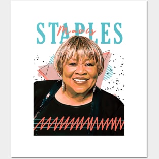 Mavis Staples Fan Art Retro Design // Vintage Posters and Art